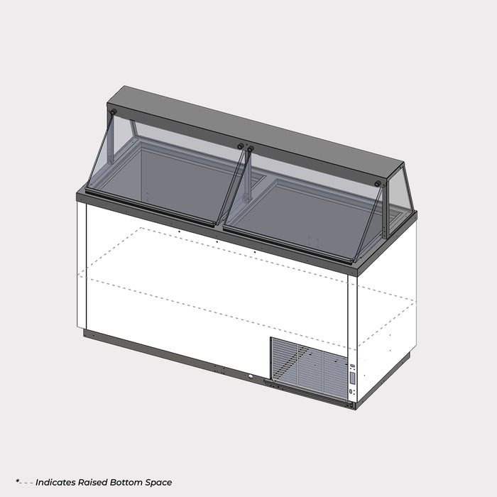 12DIP-RB - Display Dipping Cabinets - C Nelson Manufacturing