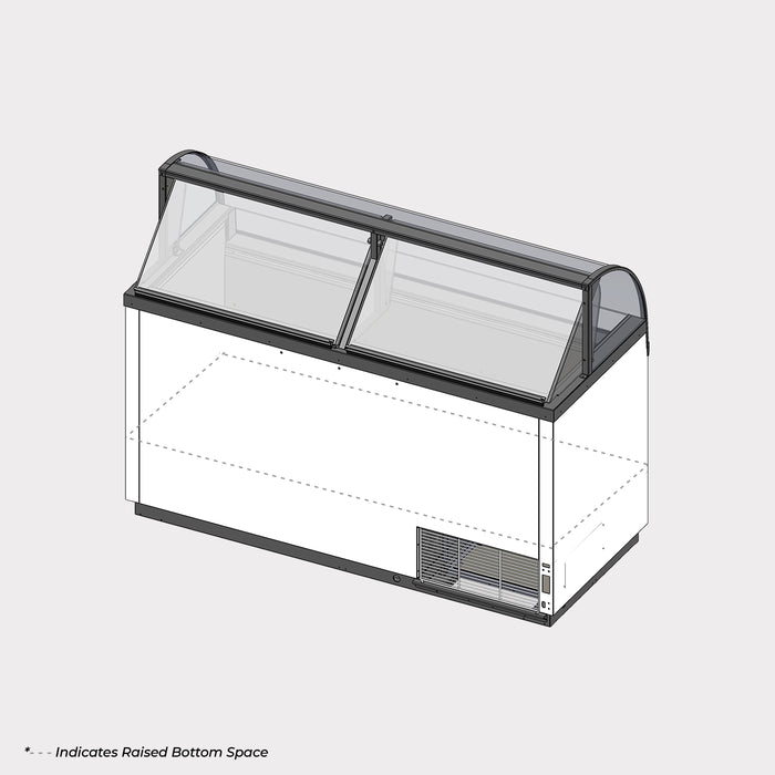 12DIPHV-RB - Display Dipping Cabinets - C Nelson Manufacturing