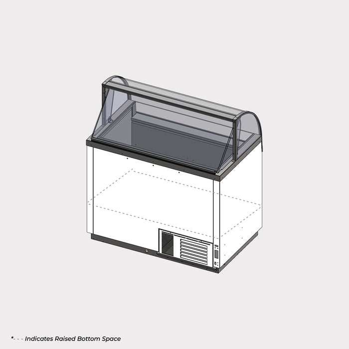 8DIPHV-RB - Display Dipping Cabinets - C Nelson Manufacturing