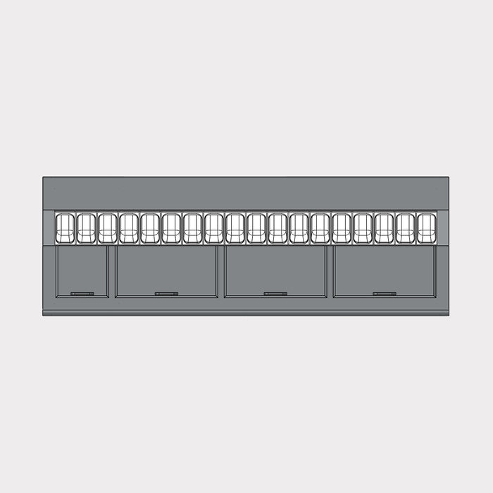 BD14- Jar Racks - C Nelson Manufacturing