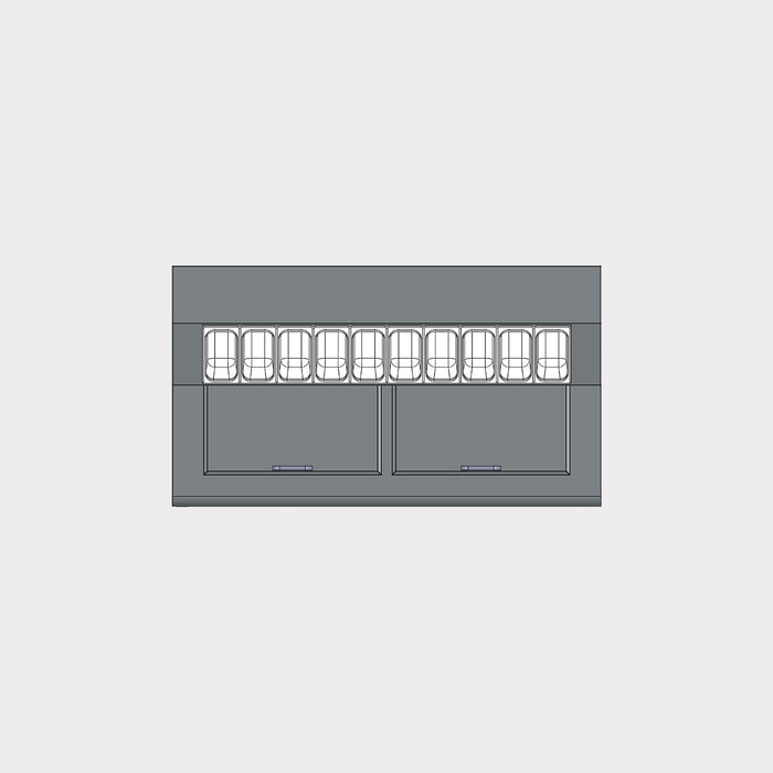 BD8JR - Jar Racks - C Nelson Manufacturing
