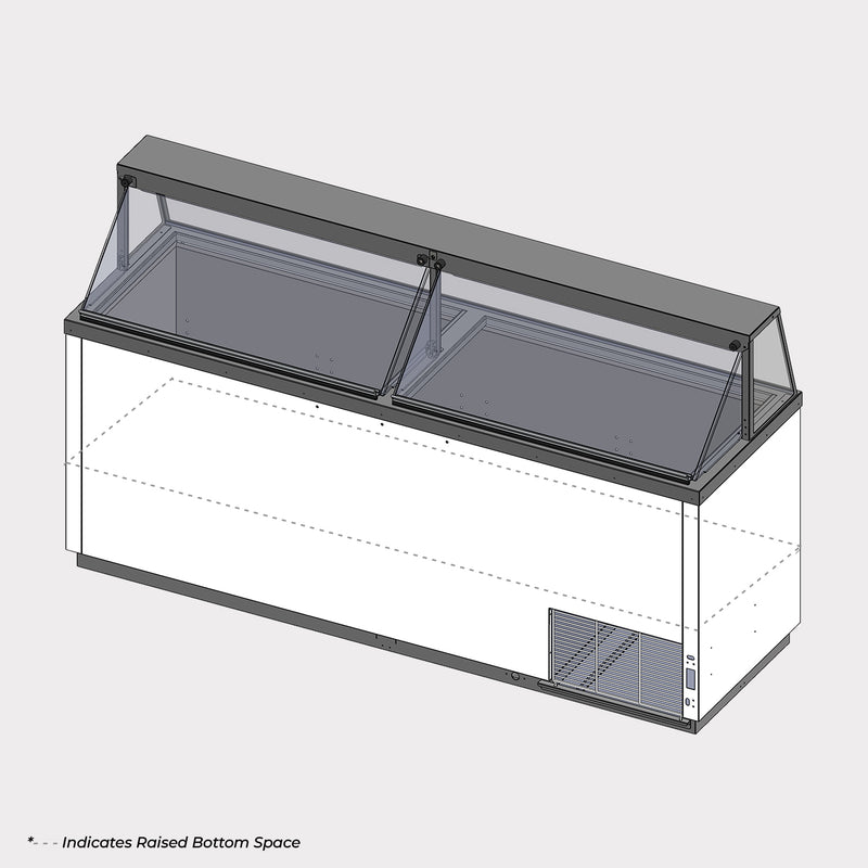 16DIPHV-RB - Display Dipping Cabinets - C Nelson Manufacturing