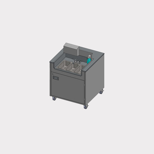 98043 3 Bowl - Carts - C Nelson Manufacturing