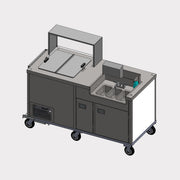 C Nelson Manufacturing BD4CE-05 | 71" L | 3-Bowl Washing