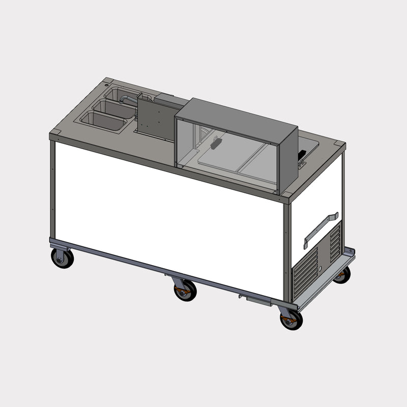 C Nelson BD4CE-07 | 71" L | 4-Bowl Hand & Washing