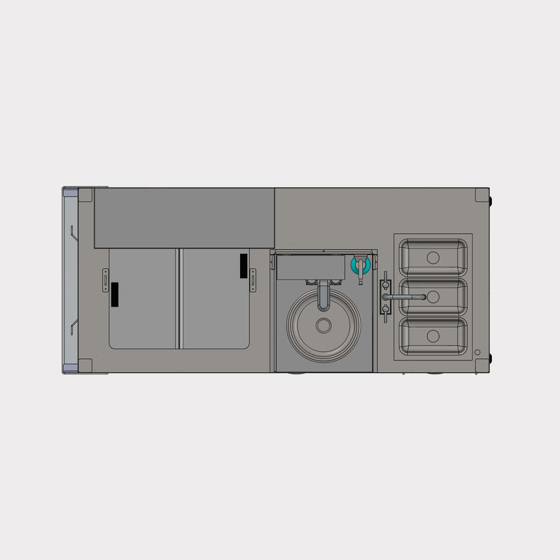 C Nelson BD4CE-07 | 71" L | 4-Bowl Hand & Washing