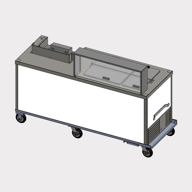 C Nelson Manufacturing BD6CE-05 | 84" L | 3-Bowl Washing