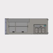 C Nelson Manufacturing BD6CE-05 | 84" L | 3-Bowl Washing