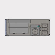 C Nelson Manufacturing BD6CE-07 | 84" L | 4-Bowl Hand & Washing