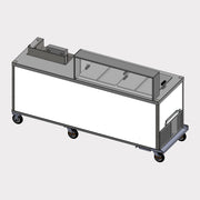 C Nelson Manufacturing BD8CE-05 | 84" L | 3-Bowl Washing