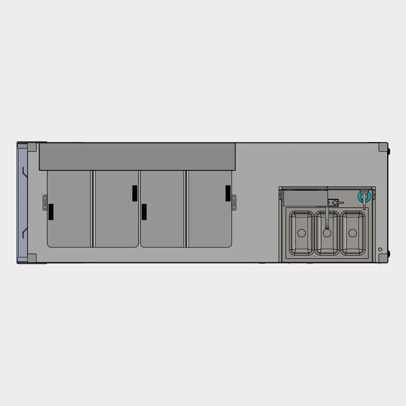 C Nelson Manufacturing BD8CE-05 | 84" L | 3-Bowl Washing