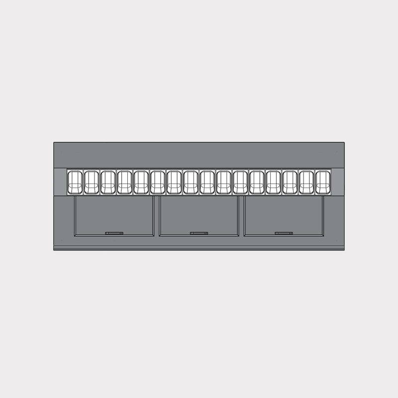 BD12JR - Jar Racks - C Nelson Manufacturing