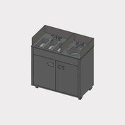 N98043 4 Bowl - Carts - C Nelson Manufacturing